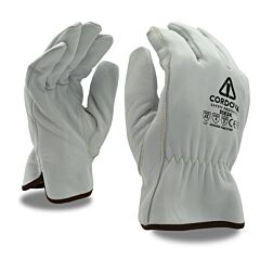 Cordova 8583Ks Gloves, Premium Grain Goatskin Driver, Aramid/Glass Fabric Lined, Keystone Thumb, Ansi Cut Level 5, Size Small