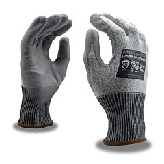 Cordova 3751Xl Gloves, Monarch-Pu, 13-Gauge, Gray High Performance Shell, Gray Polyurethane Palm Coating, Ansi Cut Level A3, Size X-Large