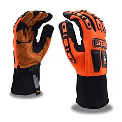 Cordova 7701M Gloves, Ogre Orange Spandex Back, Orange Synthetic Leather Palm, Tpr Protectors, Silicone Grip, Neoprene Cuff, Size Medium