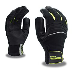 Cordova 99854 Gloves, Synthetic Leather Palm, Waterproof Insert, Touchscreen Fingertips, Hook & Loop Wrist Closure, X-Large