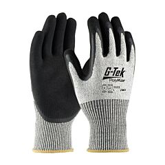 Pip 16-815 G-Tek Polykor, S&P 13G Shell, Dd Black Latex Microsurface Grip, Class A3