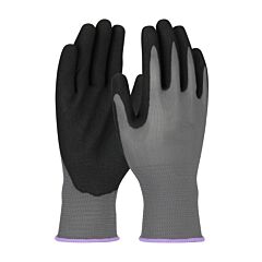 Pip 34-300 G-Tek Gp, 13G Gray Polyester Shell, Black Nitrile Microsurface Grip, Class A3