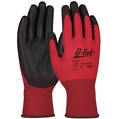 Pip 701Crpb Zone Defense 15 Gauge Red Nylon Shell, Black Pu Palm, Class A1