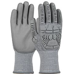 West Chester 710Hgub Gloves, R2 Silver Fox, Hppe, Gray Palm, Tpr Protection, Class A4