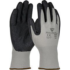 West Chester 713Slc Gray Nylon Shell, Black Latex Palm Coating, Class A3
