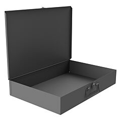 Durham 123-95 Large, Steel, Compartment Box, Empty (Must Purchase In Multiples Of 4 Each)
