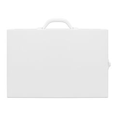 Durham 532-43 7Fx First Aid Cabinet, 2 Shelf, White
