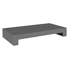Durham 362-95 Base Of 17″ For Drawer Cabinets, Gray