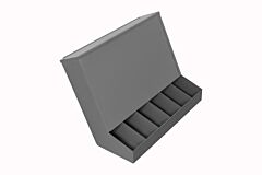 Durham 289-95 Gravity Feed Dispenser, Gray