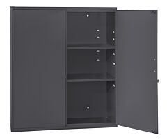 Durham 061-95-Adjfs Wall Mounted Storage Cabinet, 3 Shelves