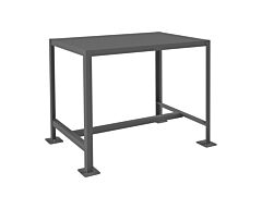 Durham Mt243630-2K195 Mt Workbench, 1 Shelf, 24 X 36
