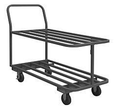 Durham Eptt183625Po95 Platform Truck, 2 Shelves, 18 X 36