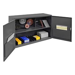 Durham 060A-95-Wfs Wall Mounted Storage Cabinet, 2 Shelves