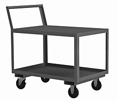 Durham Ldo-183039-2-5Po-95 Low Deck Service Truck, 2 Shelves