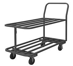 Durham Eptt243625Po95 Platform Truck, 2 Shelves, 24 X 36