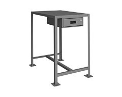 Durham Mtd244836-2K195 Mt Workbench, 1 Shelf, 1 Drawer, 24 X 48