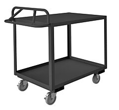 Durham Rsce-243641-2-Tld-95 Stock Cart, 2 Shelves, Ergonomic Handle
