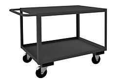 Durham Rsc-243630-2-Tld-5Po-95 Stock Cart, 2 Shelves, 24 X 36