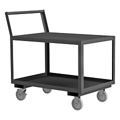 Durham Ldo-2436-2-Alu-95 Low Deck Service Truck, 2 Shelves