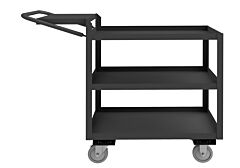 Durham Opcfs-1832-3-95 Order Picking Cart, Flat Writing Shelf