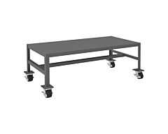 Durham Mtm244818-2K195 Mobile Mt Workbench, 1 Shelf, 24 X 48