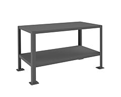 Durham Mt12G244830-3K295 Mt Workbench, 2 Shelves, 24 X 48