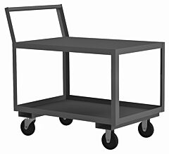 Durham Ldo-243639-2-6Po-95 Low Deck Service Truck, 2 Shelves