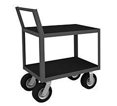 Durham Lic-1830-2-8Spn-95 Instrument Cart, 2 Shelves