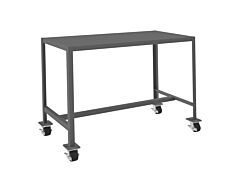 Durham Mtm244836-2K195 Mobile Mt Workbench, 1 Shelf, 24 X 48