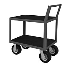 Durham Lic-1836-2-8Spn-95 Instrument Cart, 2 Shelves