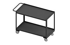 Durham Rsc-2448-2-1Tld-95 Stock Cart, 2 Shelves, 24 X 48