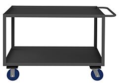 Durham Rsc-244836-2-6Pu-95 Stock Cart, 2 Shelves, 24 X 48