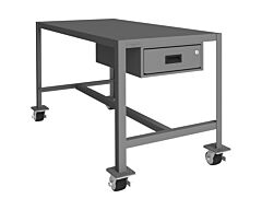 Durham Mtdm244830-2K195 Mobile Mt Workbench, 1 Drawer, 24 X 48