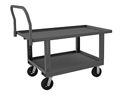 Durham Whptlua30486Mr95 Platform Truck, Adjustable Height