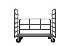 Durham Ept3Rh24486Pu95 Platform Truck, 3 Sided, 24 X 48