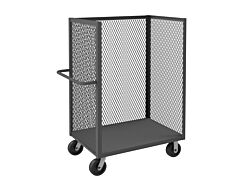 Durham 3St-Ex2436-95 3 Sided Mesh Truck, 1 Shelf
