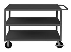 Durham Rsc2448-3-3K-6Phsb-Ald-95 Stock Cart, 3 Shelf