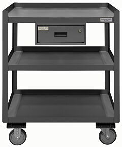 Durham Psd-2430-3-D-95 Portable Shop Desk, 3 Shelf, 1 Drawer