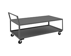 Durham Ldo-367239-2-5Po-95 Low Deck Service Truck, 2 Shelves