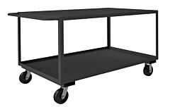 Durham Rsc-366036-2-3K-Tld-95 Stock Cart, 2 Shelves, 36 X 60