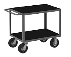 Durham Ric-2436-2-95 Instrument Cart, 2 Flush Shelves