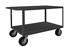 Durham Ricnm-3048-2-95 Instrument Cart, 2 Flush Shelves
