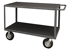 Durham Ric-3048-2-95 Instrument Cart, 2 Flush Shelves