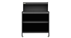 Durham 3000Rsndlf-95 Stationary Workstation, 2 Shelf, No Door