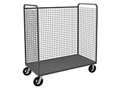 Durham W3St-306068-1-8Mr95 Wire Cart, 1 Base Shelf