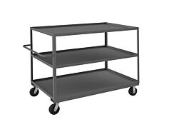Durham Rsc-366048-3-3K-6Ph-95 Stock Cart, 3 Shelves, 36 X 60