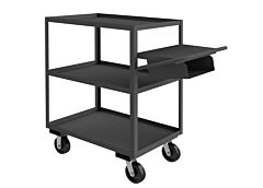 Durham Opcpfs-306048-3-6Ph-95 Order Picking Cart, Storage Pocket