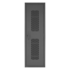 Durham Hdcl-242478-4S-95 Ventilated Locker, 4 Shelves