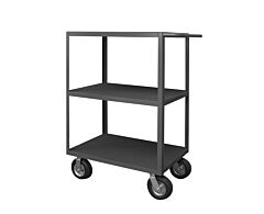 Durham Ric-367250-3-95 Instrument Cart, 3 Flush Shelves