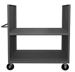 Durham 2Spt-2448-2-2K-95 2 Sided Solid Truck, 2 Shelves